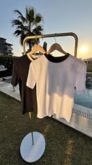 Marka Model Basic Tshirt Beyaz